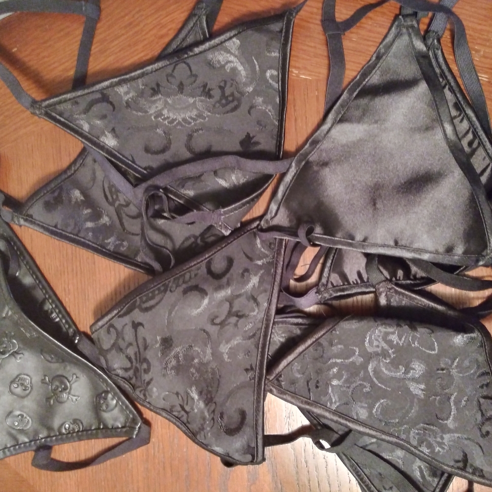 9 T-backs. NWOT